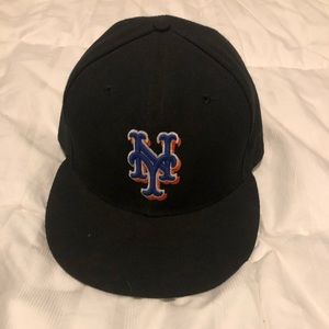 New York Mets New Era Fitted Hat (Size 7.5)
